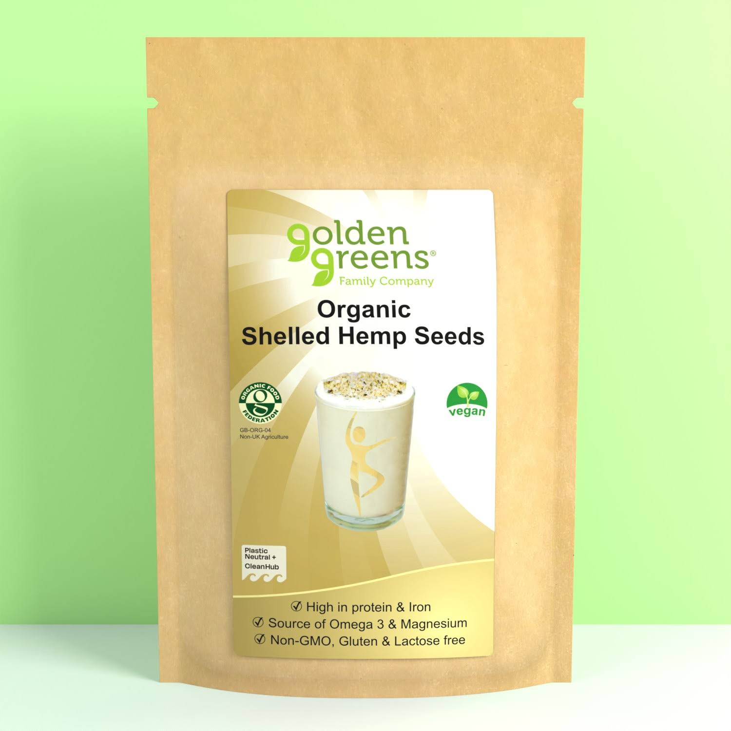Organic Shelled Hemp Seeds