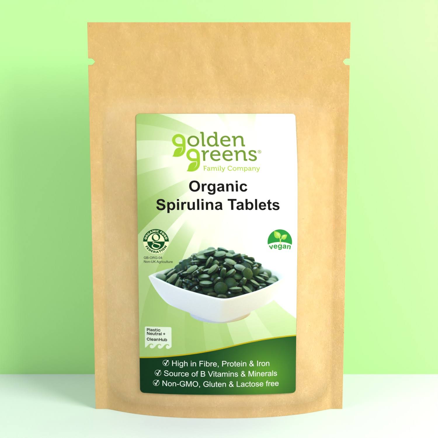Organic Spirulina Tablets