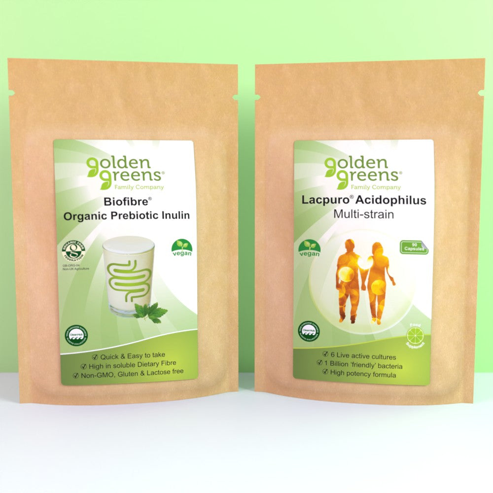 Organic Inulin 250g & Acidophilus 90 capsules