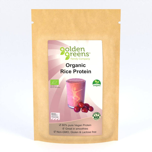 Organic Rice Protein Powder Golden Greens Organic Ltd