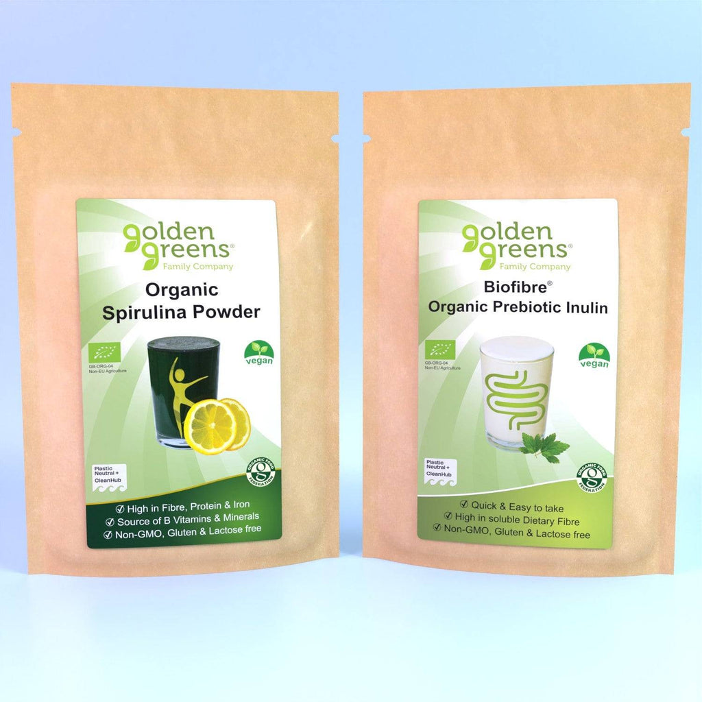 Organic Spirulina Powder Golden Greens Organic Ltd